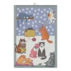 Cats fun kökshandduk, 35x50 cm^Ekelund Linneväveri Hot