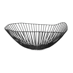 Fruktskålar|Serveringsskålar-Serax Cesira fruktskål 39 cm, Svart