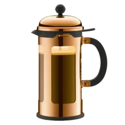Kaffekannor, Presskannor & Kaffefilter-Bodum Chambord modern presskanna koppar, 8 koppar