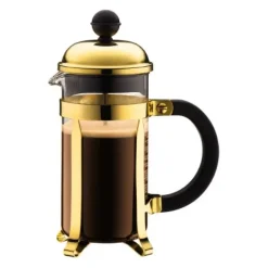 Kaffekannor, Presskannor & Kaffefilter-Bodum Chambord presskanna guld, 3 koppar