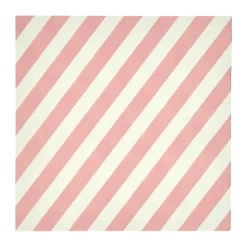 Servetter-Muurla Check & Stripes pappersservett 25x25 cm 20-pack, Beige
