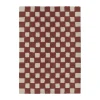 Checker Play matta 170x240 cm, Rust^Scandi Living Hot