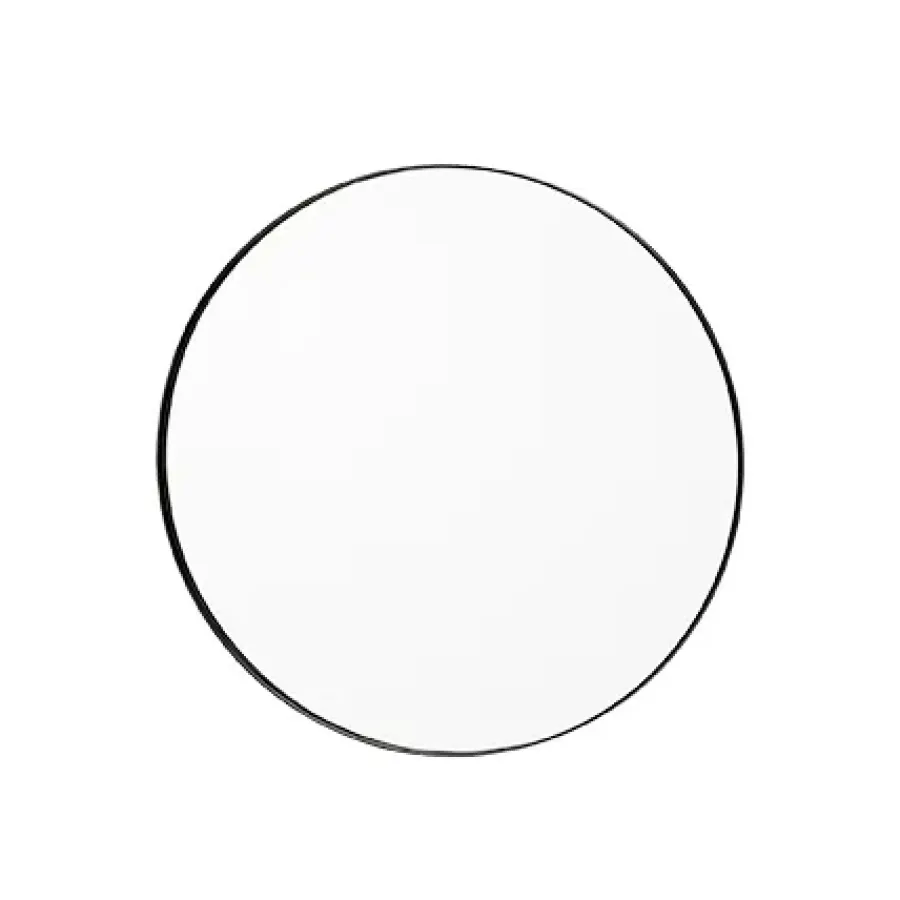 Circum spegel small Ø70 cm, klarglas-svart ram^AYTM Discount