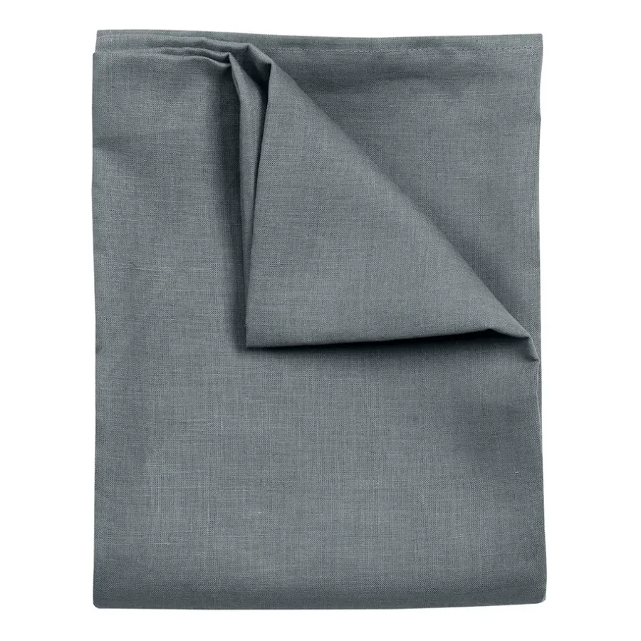 Dukar|Dukar-Scandi Living Clean linneduk 145x350 cm, Smokey Blue