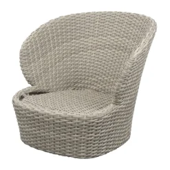 Loungemöbler·Loungefåtöljer & Utefåtöljer|Loungefåtöljer & Utefåtöljer-Cane-line Coast loungefåtölj swivel, Sand (Flat Weave)