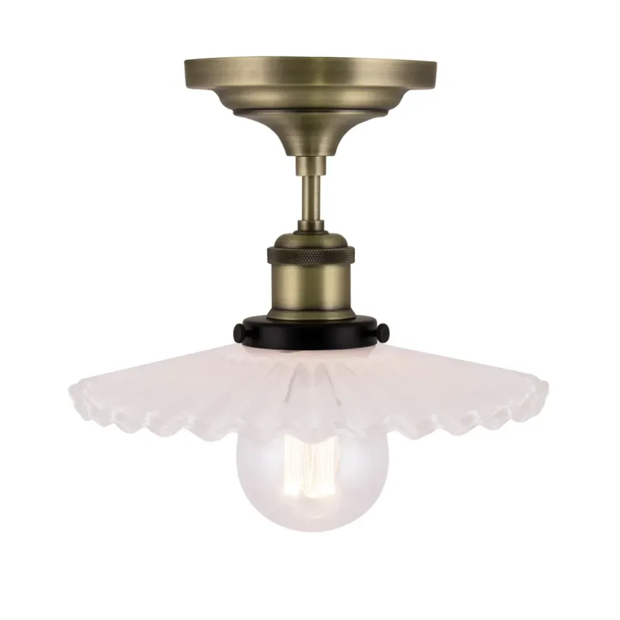 Cobbler plafond 25 cm, Vit^Globen Lighting Best