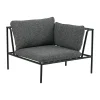 Trädgårdssoffor & Trädgårdsbänkar|Loungemöbler·Loungesoffor-Brafab Collier soffmodul, Svart-teddy ant, hörn