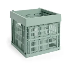 Förvaring För Barnrum|Boxar & Askar-HAY Colour Crate Cube 29,5x29,5 cm, Sage green