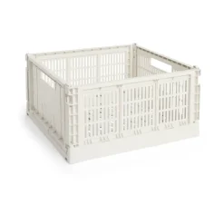 Boxar & Askar-HAY Colour Crate L Square 42x42 cm, Off white