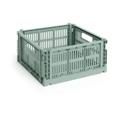 Boxar & Askar-HAY Colour Crate M Square 29,5x29,5 cm, Sage green