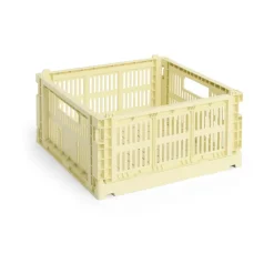 Boxar & Askar-HAY Colour Crate M Square 29,5x29,5 cm, Light yellow