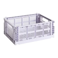 Förvaringskorgar-HAY Colour Crate M 26,5x34,5 cm, Lavender