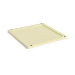 Lock & Tillbehör-HAY Colour Crate Square/Cube lock plastic medium, Light yellow