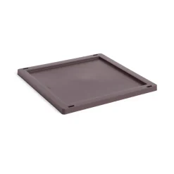 Lock & Tillbehör-HAY Colour Crate Square/Cube lock plastic medium, Bordeaux