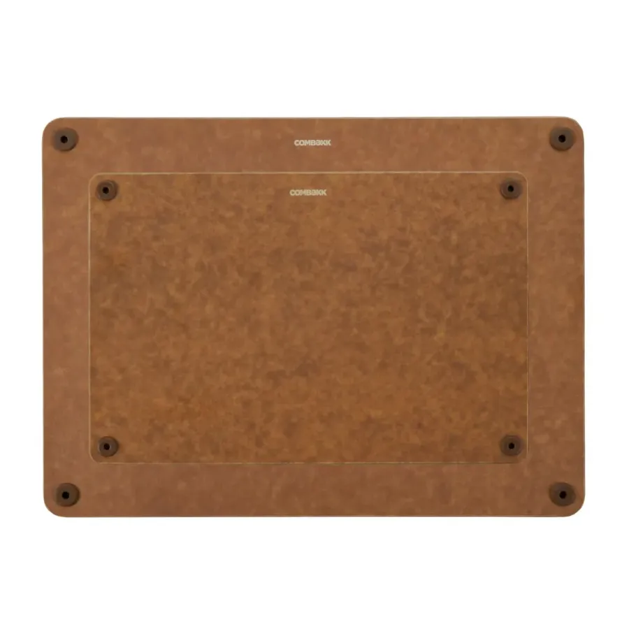 Skärbrädor-Combekk skärbräda trä 2-delar, Brown