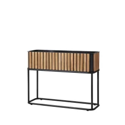 Balkongmöbler·Balkonglådor|Balkonglådor-Cane-line Combine planteringsbox, Teak, lava grey