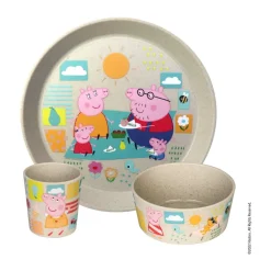 Serviser & Startset-Koziol Connect barnservis 3 delar, Greta Gris