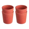 Plastmuggar-Koziol Connect kopp S 19 cl 4-pack, Nature coral