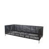 Connect soffa 3-sits, Anthracite^Cane-line Online