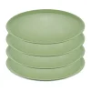 Connect tallrik Ø25,5 cm 4-pack, Nature leaf green^Koziol