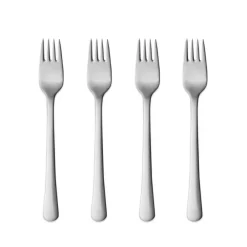 Matbestick-Georg Jensen Copenhagen matt tårtgaffel, 4-pack