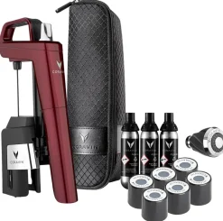 Vin- & Bartillbehör-Coravin Timeless Six Vinsystem, Burgundy