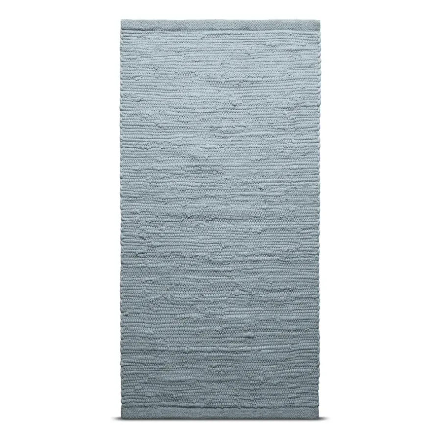 Bomulls- & Trasmattor-Rug Solid Cotton matta 170x240 cm, light grey (ljusgrå)
