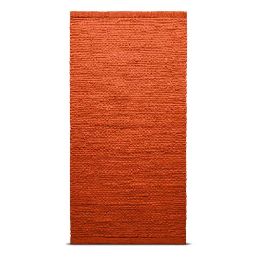 Cotton matta 75x200 cm, Solar orange (orange)^Rug Solid Sale