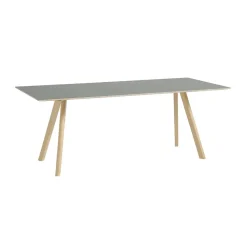 CPH30 2.0 matbord 90x200 cm, Grå linoleum-lackad ek^HAY Outlet