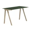 CPH90 2.0 skrivbord 65x130 cm, Green linoleum-lacquered oak^HAY Online