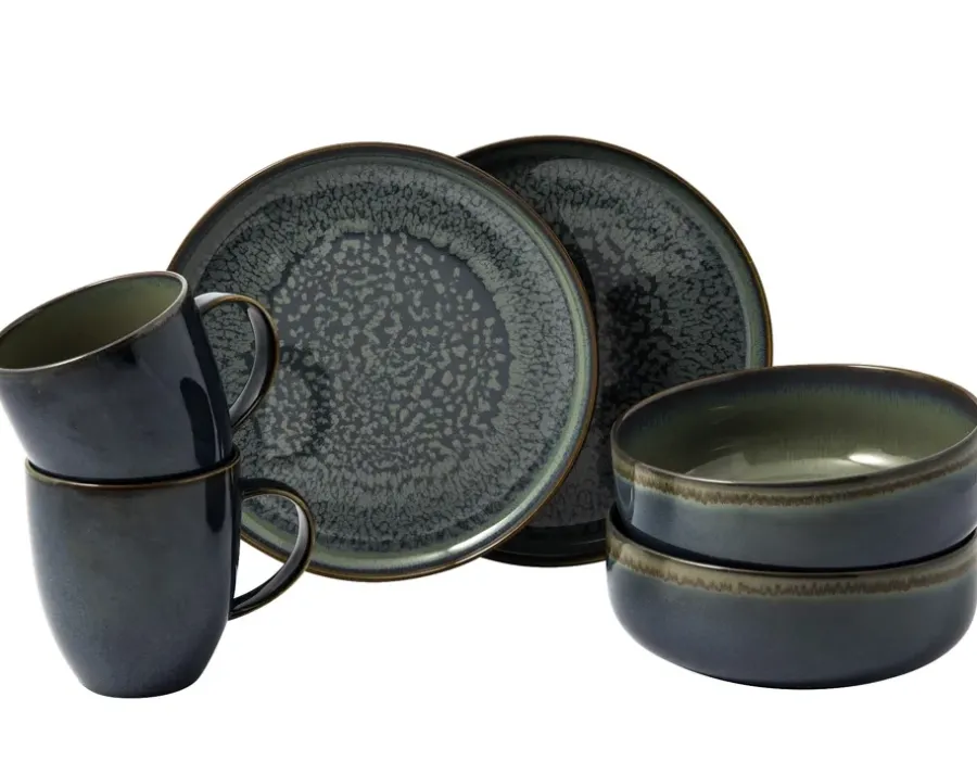 Crafted Breeze frukostset 6 delar, Grey-blue^Villeroy & Boch Outlet