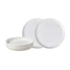 Serviser & Startset-Villeroy & Boch Crafted cotton servisset 4 delar, White
