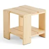 Crate Side Table bord 49,5x49,5x45 cm lackad furu, Water-based lacquered pinewood^HAY New
