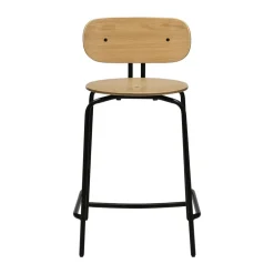 Barstolar-Umage Curious barstol 65 cm, Oak-black