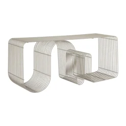 Bänkar-AYTM Curva sittbänk 100 cm, Taupe