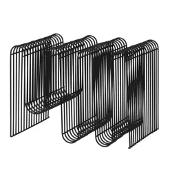 Tidningsförvaring-AYTM Curva tidningsställ, svart