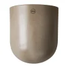 Krukor-DBKD Cut vägghängd kruka beige, X-large 24 cm