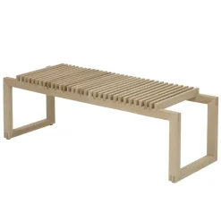 Cutter bänk 121 cm, Ek^Fritz Hansen