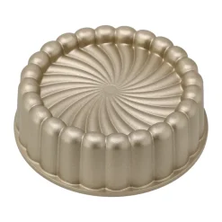 Kakformar & Pepparkaksformar-Nordwik Daisy sockerkaksform nonstick, Guld