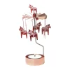 Juldekorationer & Julpynt-Pluto Design Dalahäst änglaspel, Koppar-röd