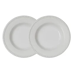 Daria djup tallrik Ø26 cm 2-pack, Cotton white shiny^PotteryJo Hot