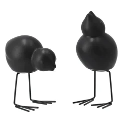 Swedish Birds påskdekoration 2-pack, Black^DBKD