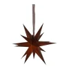 Adventsstjärnor-Star Trading December pappersstjärna 55 cm, Brun