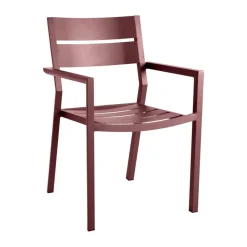 Sittmöbler·Trädgårdsstolar & Utestolar|Trädgårdsstolar & Utestolar-Brafab Delia karmstol, Zin red