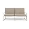 Desert 2-sits soffa, Cashmere-Dark sand^Ferm Living Clearance