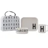 Serviser & Startset-Design Letters barnservis set, H