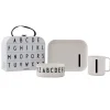 Serviser & Startset-Design Letters barnservis set, I