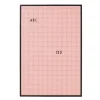bokstavstavla A2, Rosa^Design Letters Outlet