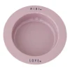 Plasttallrikar-Design Letters djup tallrik favorit mini, Lavender-love