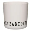 Barnmuggar|Plastmuggar-Design Letters Kids Basic Eco mugg, White ABC